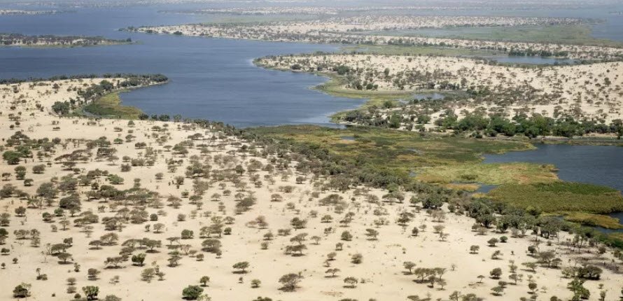 Lake Chad (Partially in Niger), Southeastern Niger, Niger
